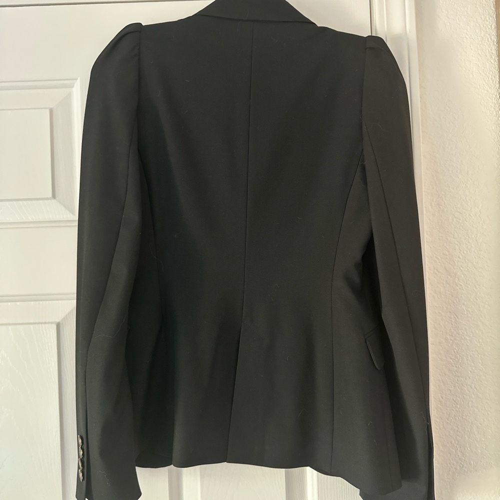 SOLD Zara Black Blazer Tailored Formal Jacket XS - Picture 10 of 10